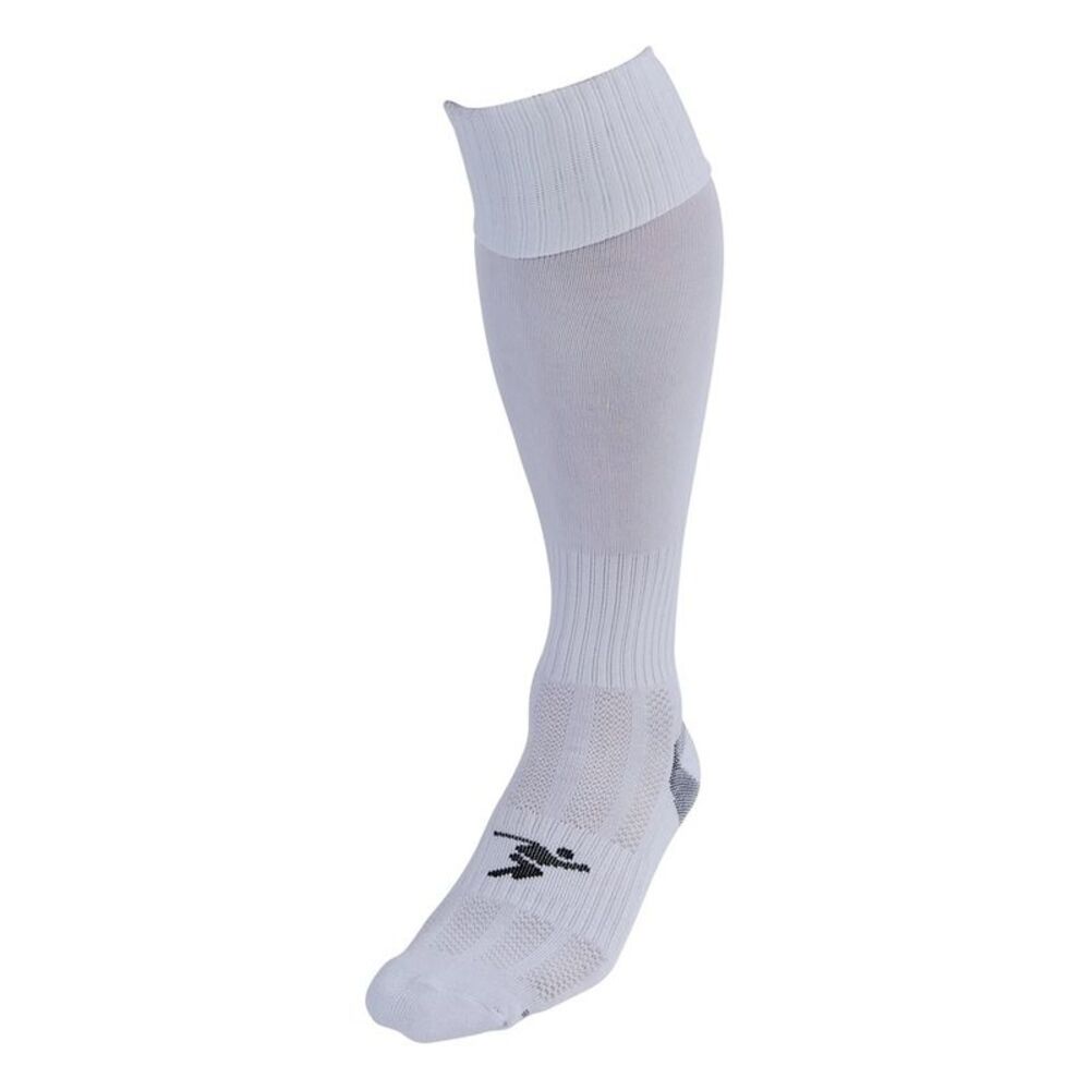 Precision Childrens/Kids Pro Plain Football Socks / White